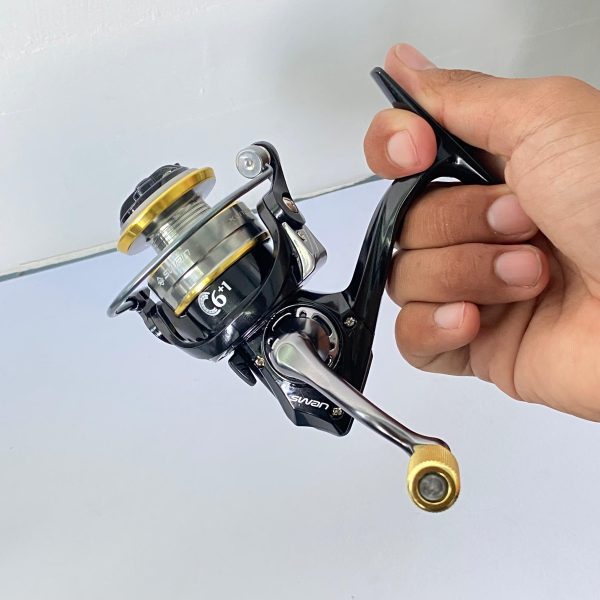 Reel Mini Swan Xlite 800 Power Handle / Super Light Material / Anti Reverse System - Gambar 6