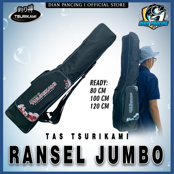 Tas Ransel Jumbo Tusrikami untuk perlengkapan memancing lebih mudah dan nyaman kapasitas besar - Gambar 9