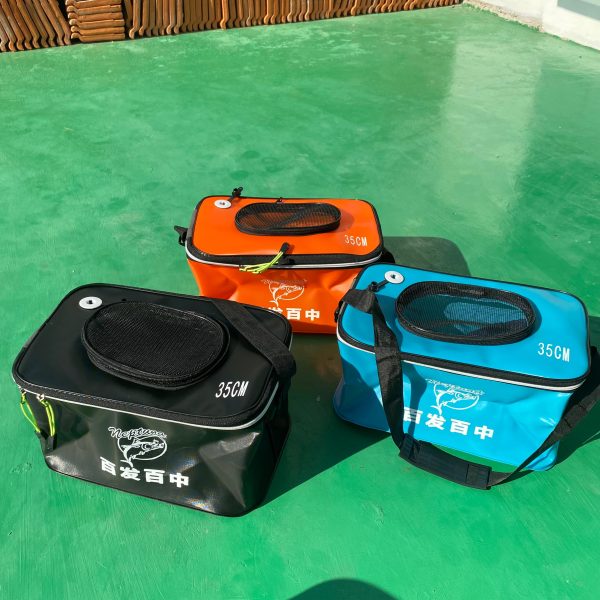 TAS UDANG HIDUP NEPTUNA BUCKET UNTUK MEMANCING TERSEDIA UKURAN 30CM, 35CM DAN 40CM - Gambar 11