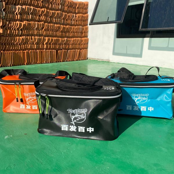 TAS UDANG HIDUP NEPTUNA BUCKET UNTUK MEMANCING TERSEDIA UKURAN 30CM, 35CM DAN 40CM - Gambar 10