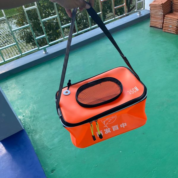 TAS UDANG HIDUP NEPTUNA BUCKET UNTUK MEMANCING TERSEDIA UKURAN 30CM, 35CM DAN 40CM - Gambar 7