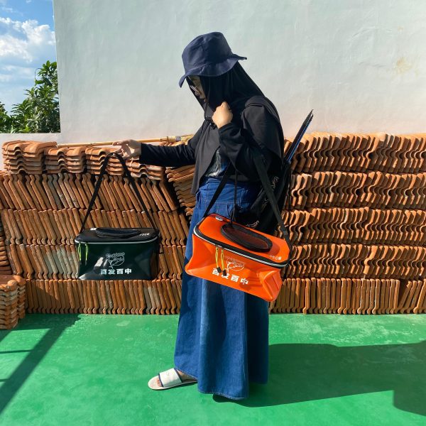 TAS UDANG HIDUP NEPTUNA BUCKET UNTUK MEMANCING TERSEDIA UKURAN 30CM, 35CM DAN 40CM - Gambar 4