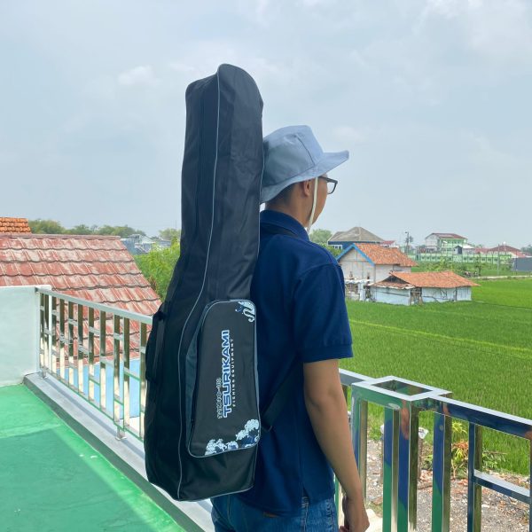 Tas Ransel Jumbo Tusrikami untuk perlengkapan memancing lebih mudah dan nyaman kapasitas besar - Gambar 7