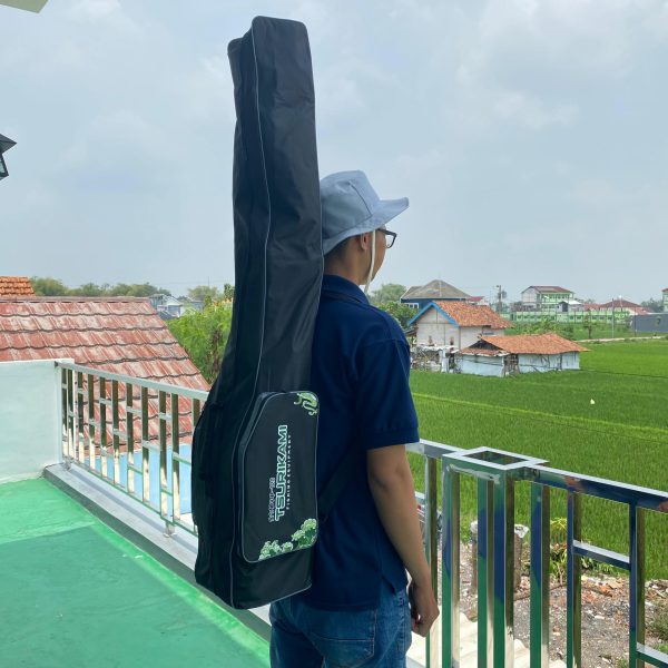 Tas Ransel Jumbo Tusrikami untuk perlengkapan memancing lebih mudah dan nyaman kapasitas besar - Gambar 10