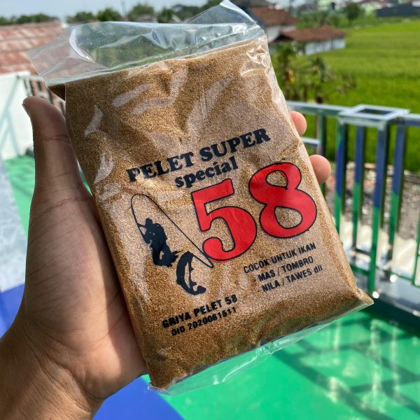 UMPAN PELET 58 SUPER UMPAN PANCING JITU DI SEMUA SPOT PEMANCINGAN Target Ikan Galatama Nila, Ikan Mas, Patin, dll - Gambar 4