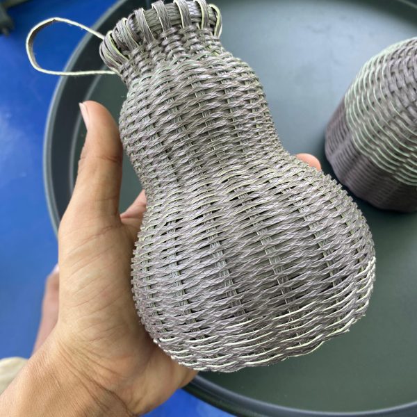 Kepis Masyai /Koja ikan/wadah ikan Ukuran S M L  bahan tali strapping - Gambar 9