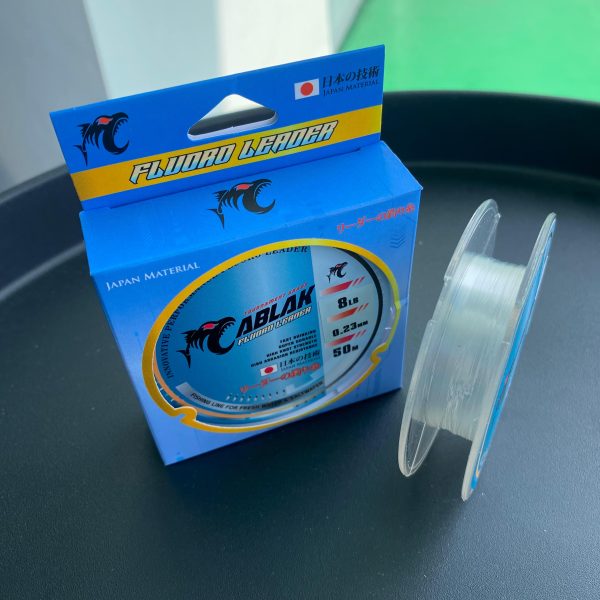 Senar Leder Cablak Fluoro Leader Panjang 50m Murah Fast Sinking Super Durable High Knot Strength High Abbrasion Resistance - Gambar 3
