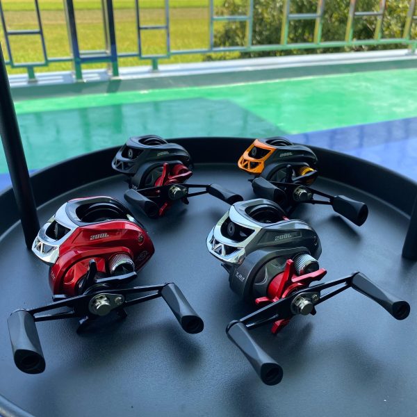 Reel Bc Shikari Vortex 200L High Speed Ratio 7.2:1 || Max drag 12kg || Handle kiri - Gambar 3