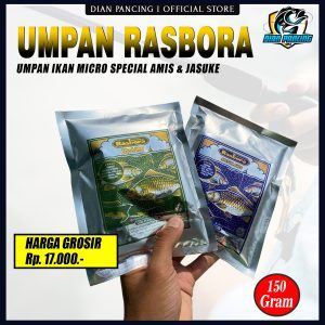 UMPAN RASBORA JASUKE DAN SPECIAL AMIS 150 GRAM