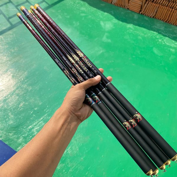 Joran Tegek WSY Matahari dan Purnama Medium Hard polosan - Gambar 2
