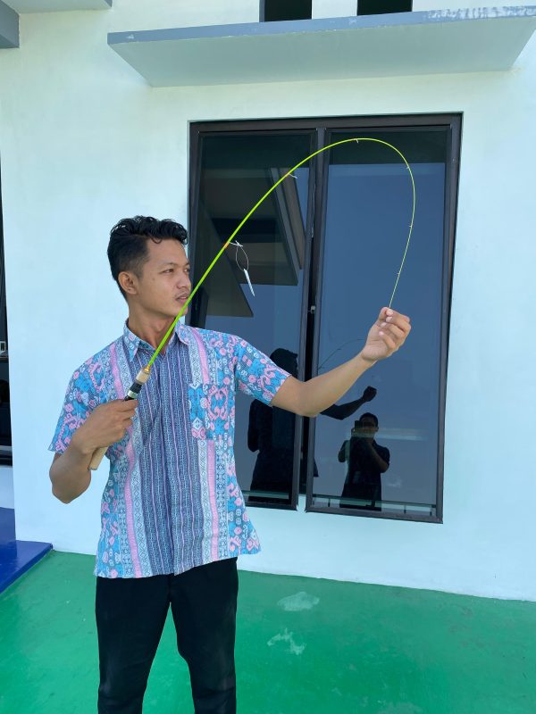 Joran Pancing Casting Oregon Wader pari one piace Joran lentur 135 Micro UL - Gambar 4