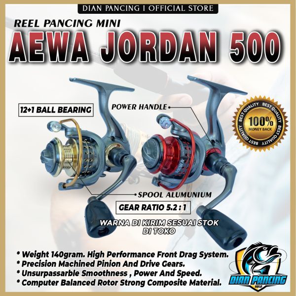 Reel Aewa Jordan 500 - Gambar 2