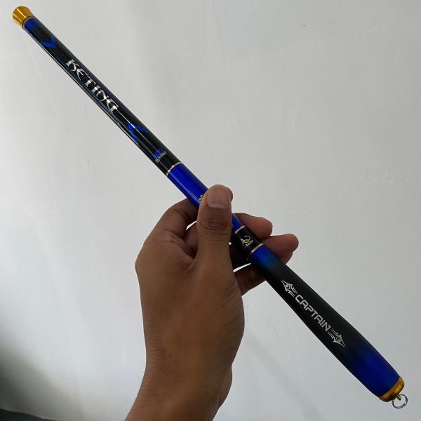 Joran Tegek Captain KETING Ros Pendek Carbon Pole Strong Nano Hi Carbon Action Medium Hard pancing - Gambar 6