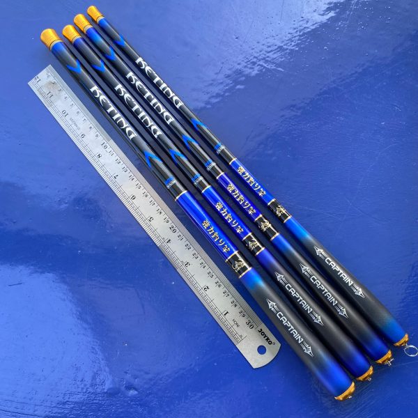 Joran Tegek Captain KETING Ros Pendek Carbon Pole Strong Nano Hi Carbon Action Medium Hard pancing - Gambar 8