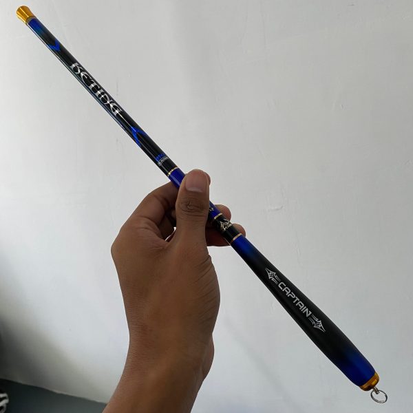 Joran Tegek Captain KETING Ros Pendek Carbon Pole Strong Nano Hi Carbon Action Medium Hard pancing - Gambar 9