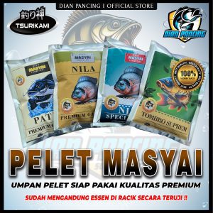 PELET MASYAI SIAP PAKAI SPECIAL MANCING GALATAMA DENGAN KUALITAS PREMIUM isi 200gram