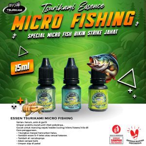 Essen Tsurikami Special Micro Fishing isi 10ml Aroma Gurih, Amis dan Harum