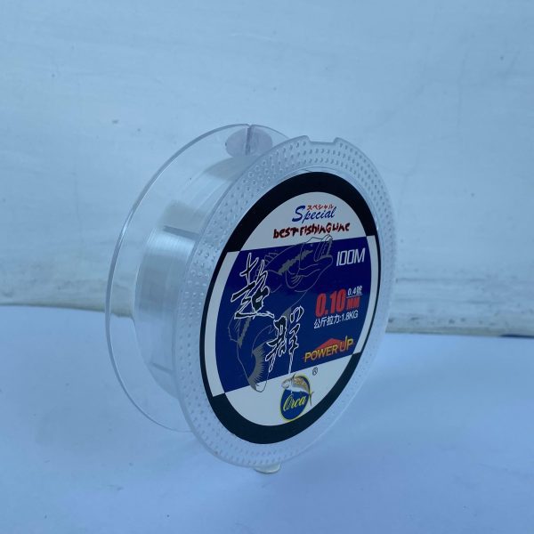 SENAR Pancing ORCA Special Power Up 100M Warna Putih Bening Kuat Anti Keriting - Gambar 4