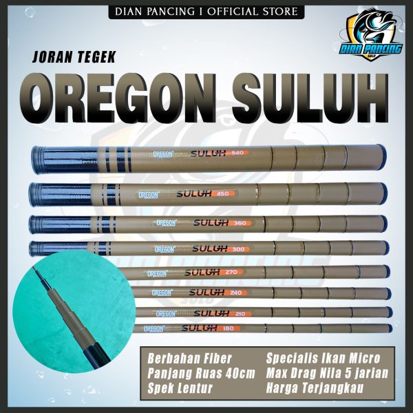 Tegek Oregon SULUH Ros Pendek Spek Lentur - Gambar 3