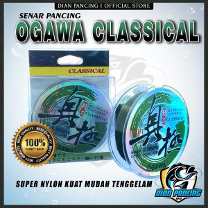 Senar OGAWA Classical 100M Super Nylon Kuat Mudah Tenggelam pancing
