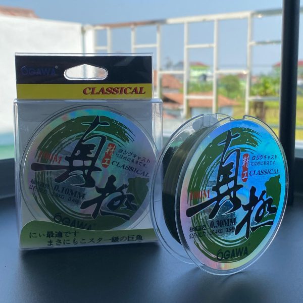 Senar OGAWA Classical 100M Super Nylon Kuat Mudah Tenggelam pancing - Gambar 2