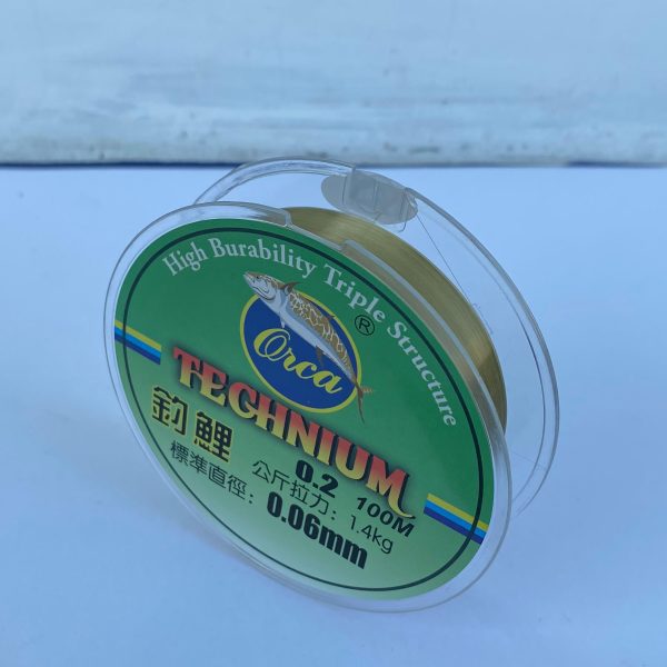 Senar Pancing Orca Technium 100m Nylon Line - Gambar 6