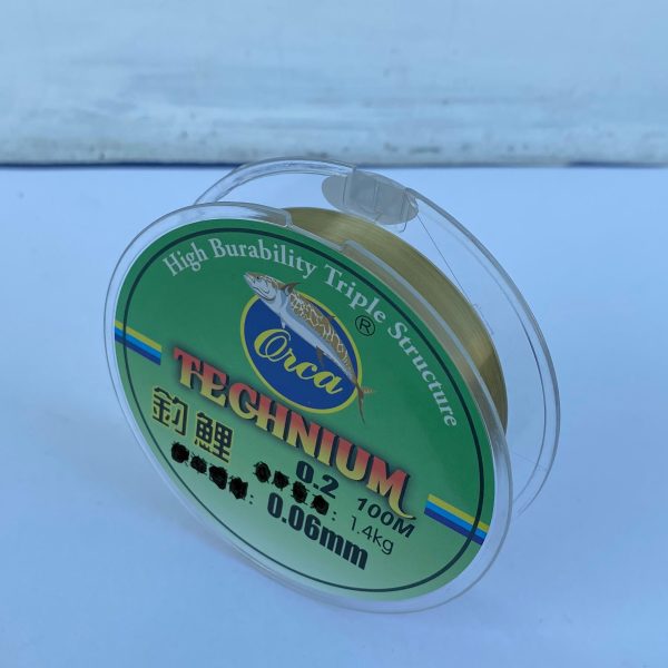 Senar Pancing Orca Technium 100m Nylon Line - Gambar 5