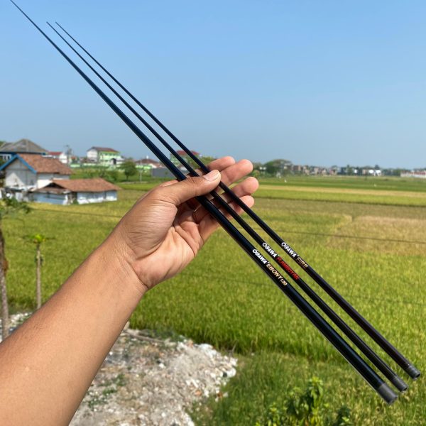 BLANK OGAWA CARBON  panjang 90cm 100cm dan 120cm Rate 8-20lbs untuk tongkat pancing - Gambar 5