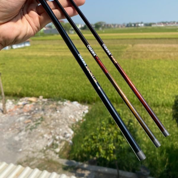 BLANK OGAWA CARBON  panjang 90cm 100cm dan 120cm Rate 8-20lbs untuk tongkat pancing
