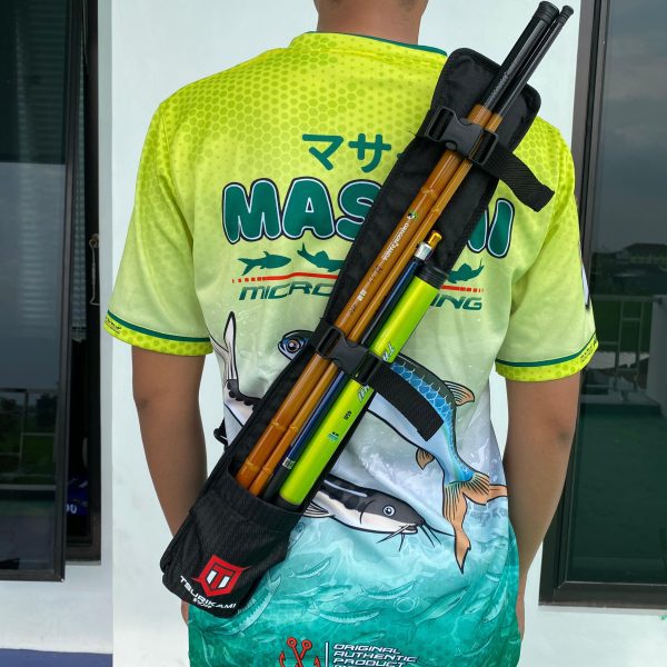Tas Rodbelt Joran Multifungsi Tsurikami ukuran 60, 80 dan 100cm Pancing Tegek - Gambar 2