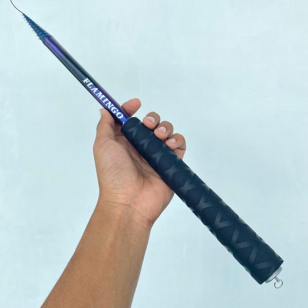 Joran Pancing Tegek Set Kolong Flamingo Ruas Pendek Handle Busa Eva Medium Action - Gambar 6