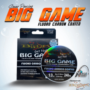 SENAR PANCING BLOOD BIG GAME FLUOROCARBON FISHING LINE JAPAN 240/330YDS