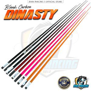 Blank Dinasty Bahan Joran Pancing Carbon solid panjang 90, 100 dan 120 cm