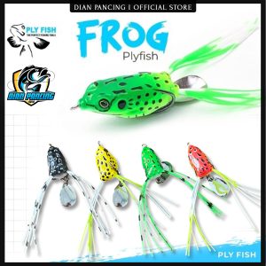 Umpan Casting Bentuk Kodok Soft Frog Ply Fish Ukuran 2.5cm, 3cm, dan 3.5cm - Lure, Gabus