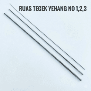 Spare Part Tegek Yehang Super Ruas No. 1, 2, 3 Original Bahan Carbon Lentur