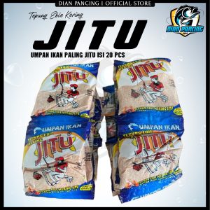 Pelet Jitu Biru isi 20 - Umpan Pancing Ikan Per Pack (isi 20)