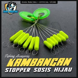 Kambangan Stopper Sosis Hijau special micro fishing sensitif