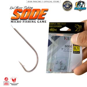 Kail Pancing WSY KENZO SODE Micro Fishing Hook isi 10pcs