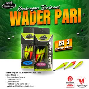 Kambangan Tsurikami Wader Pari isi 3 sensitif dan stabil special micro fishing