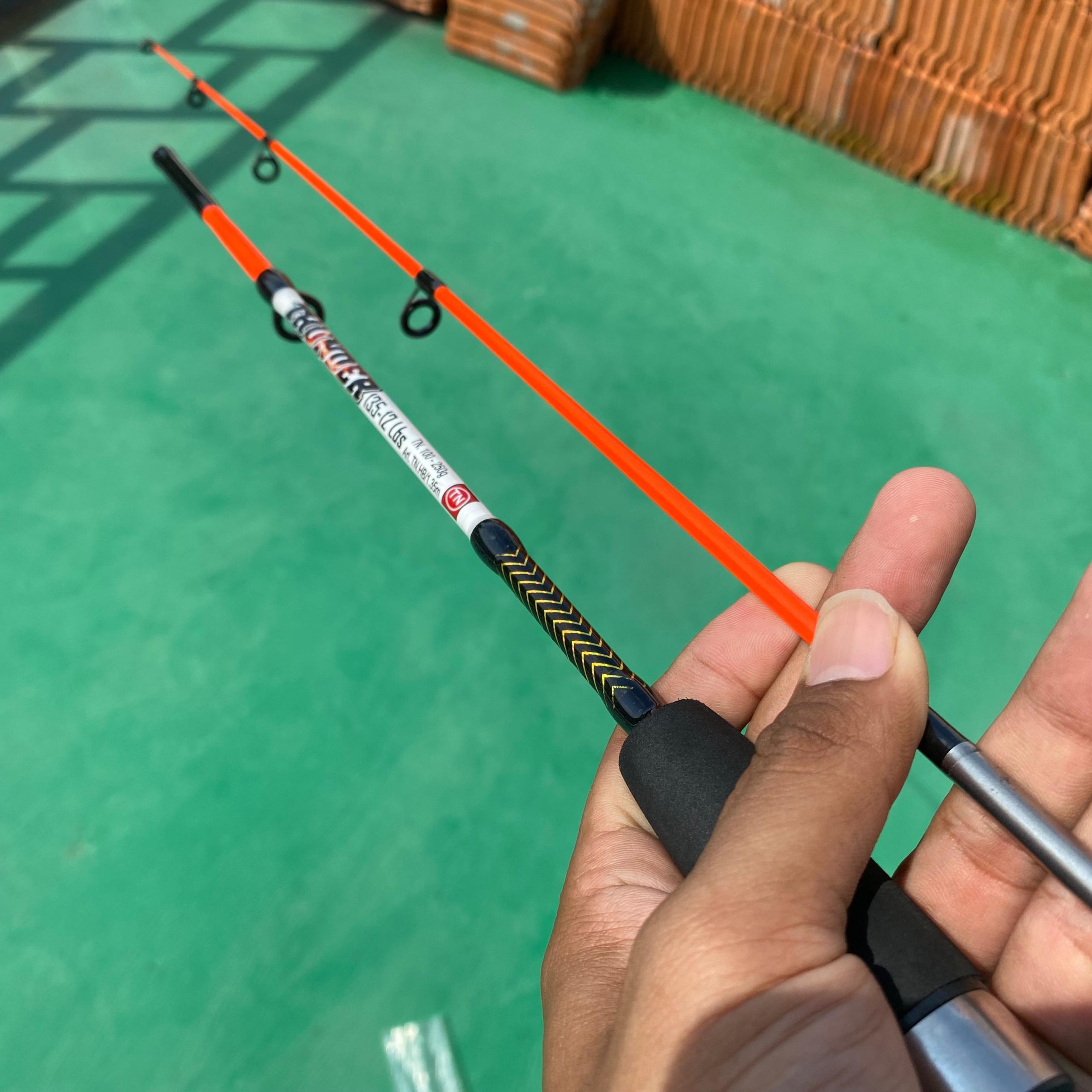 JORAN PANCING THUNDER FIBER SOLID SAMBUNG 2 SPEK MEDIUM ACTION - Gambar 7