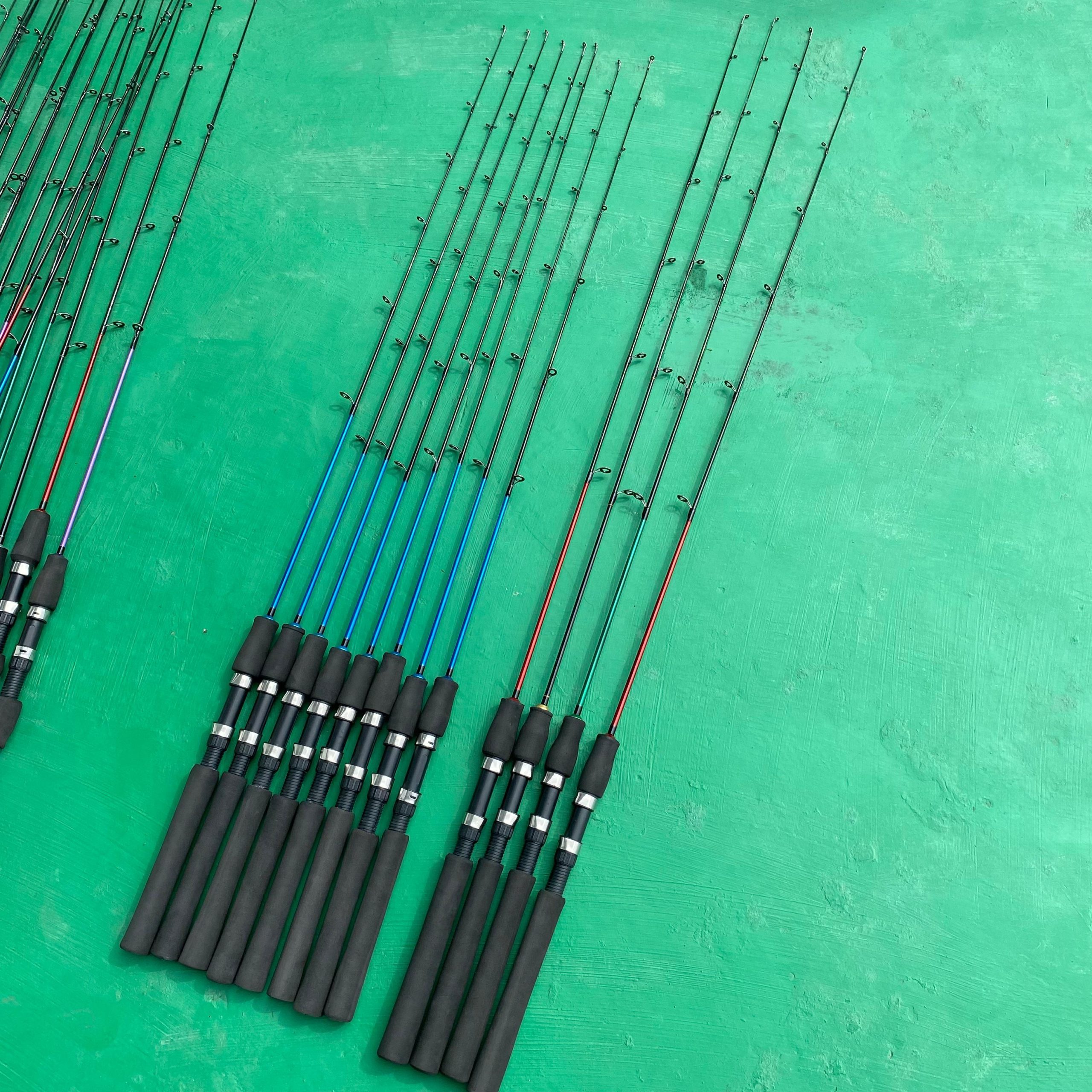 Joran Tsurikami EBI Ultralight 120-135cm Fiber Solid 2-6lb Warna Dikirim Random Cocok Untuk Udang - Gambar 7