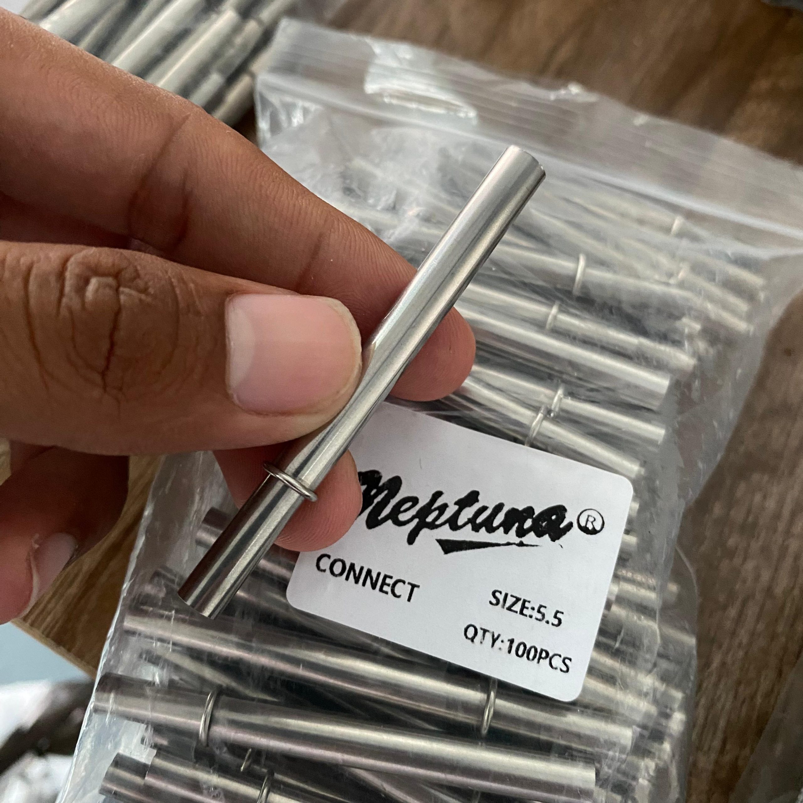 Sok Besi Neptuna Sambungan Joran Untuk Para Pemancing Stinless steel - Gambar 5