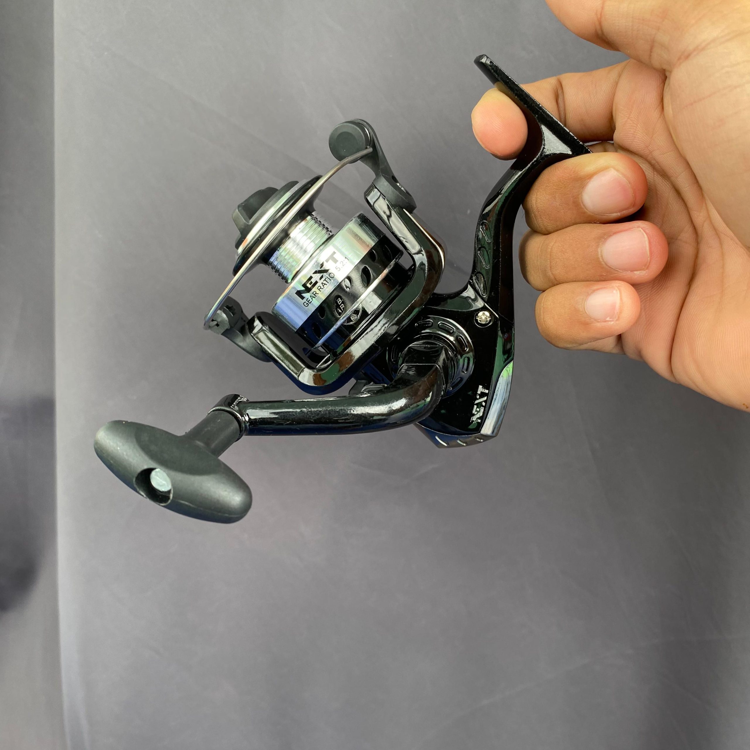 Reel Pancing Spinning Next Apollo 800 Allumunium Spool 4BB - Berat 155 gr - Gambar 6