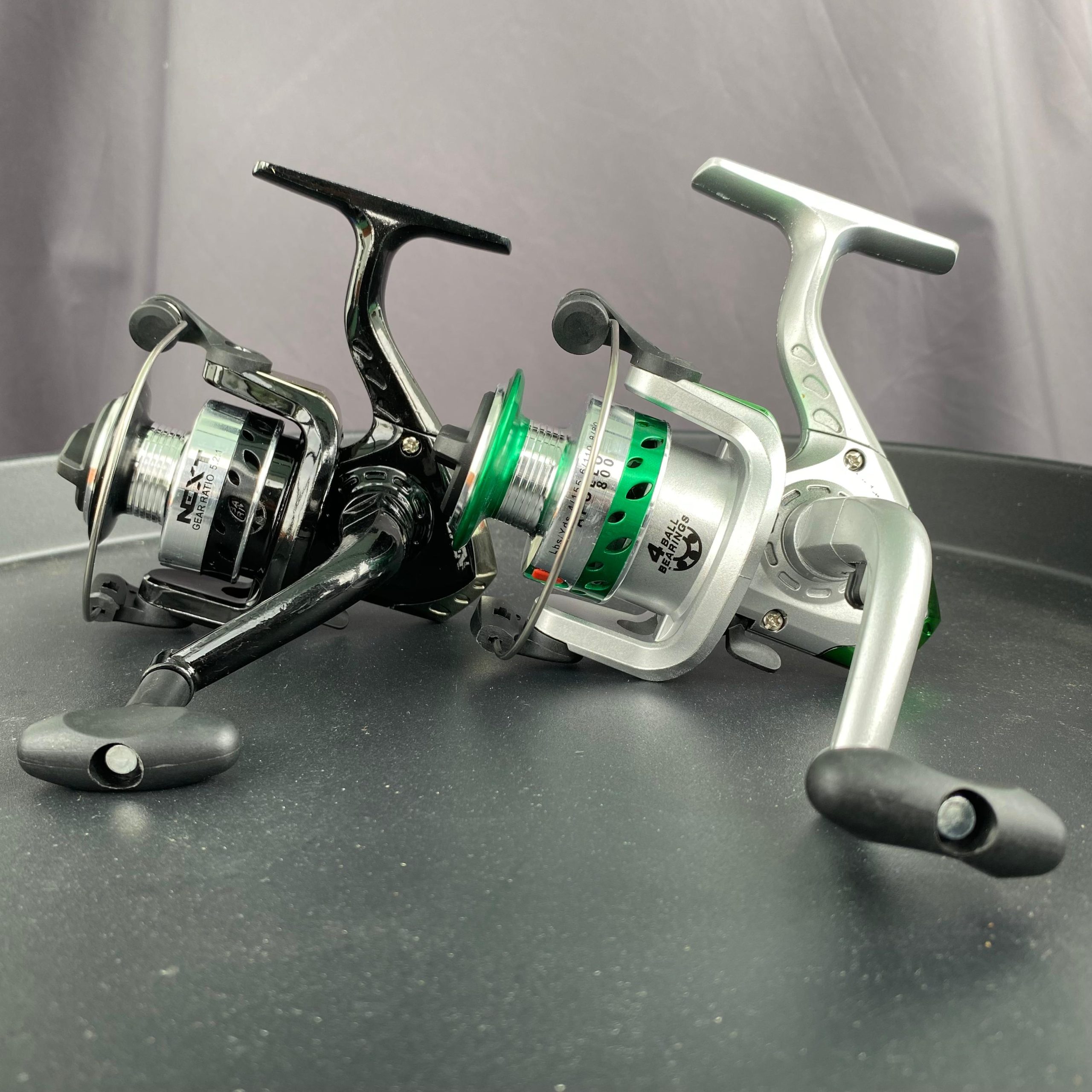 Reel Pancing Spinning Next Apollo 800 Allumunium Spool 4BB - Berat 155 gr - Gambar 7