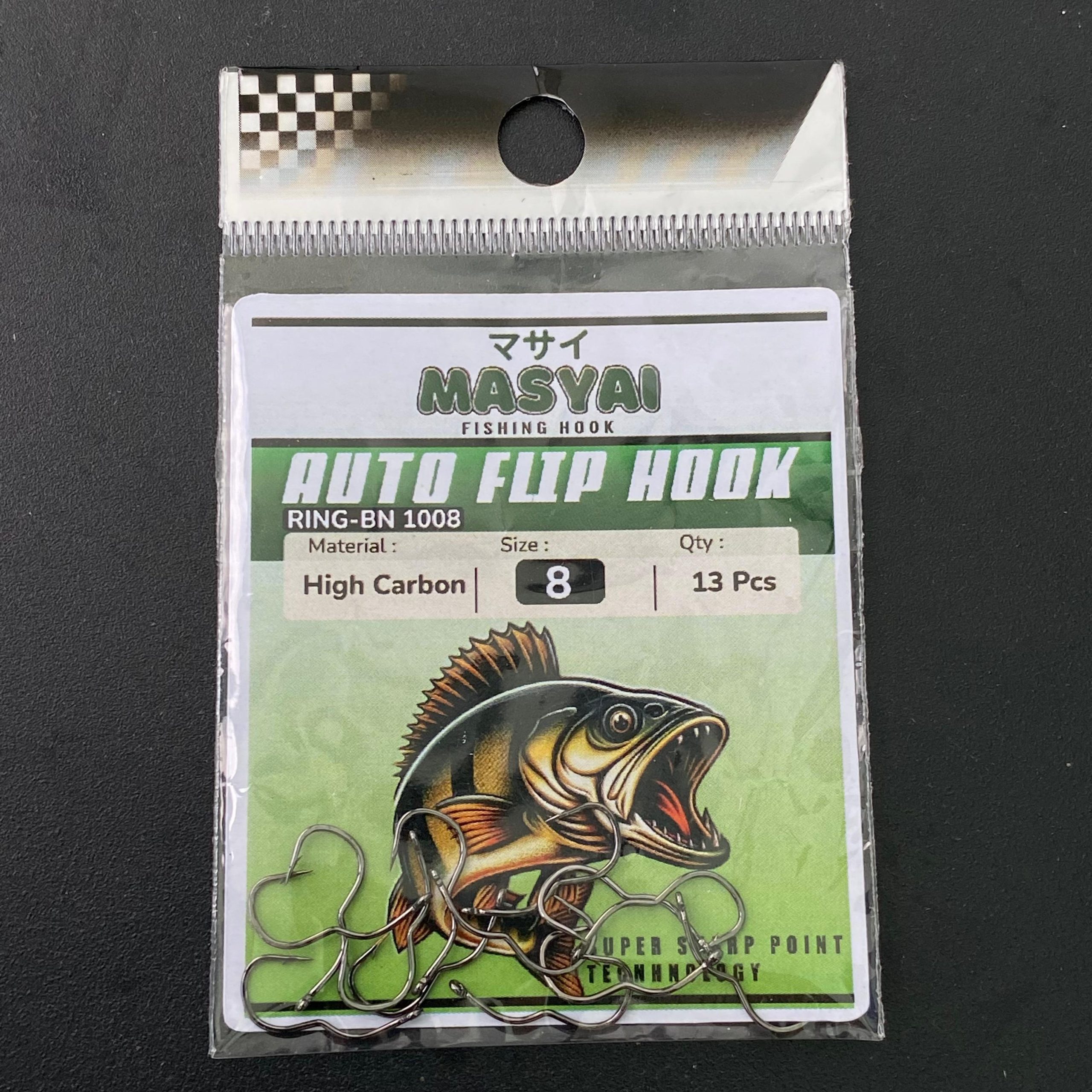 Kail Masyai Auto Flip Hook Untuk Pancing Mancing Ikan Mas Galatama Stainless Steel Anti Karat Boncos Moncel - Gambar 13