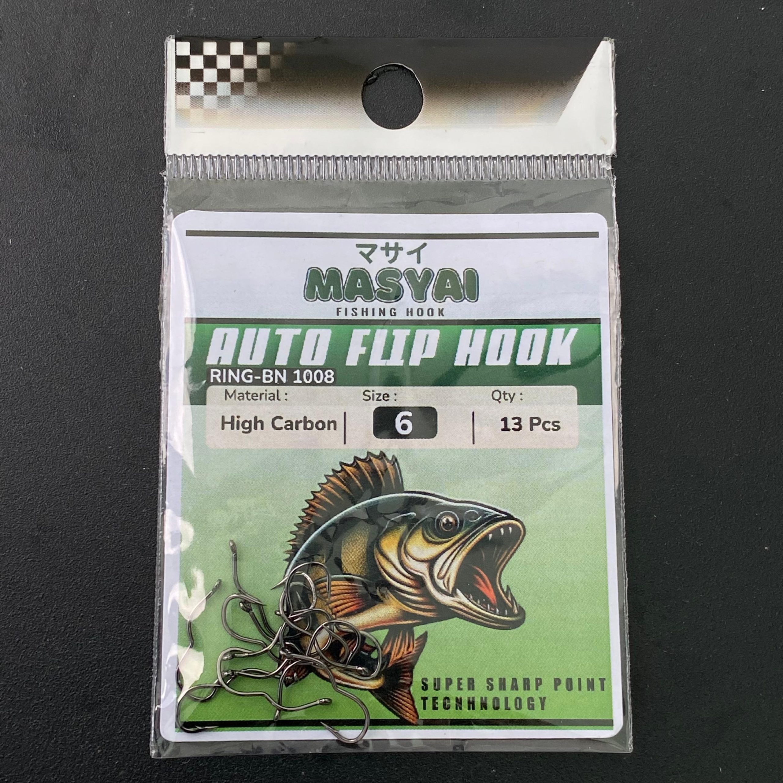 Kail Masyai Auto Flip Hook Untuk Pancing Mancing Ikan Mas Galatama Stainless Steel Anti Karat Boncos Moncel - Gambar 11