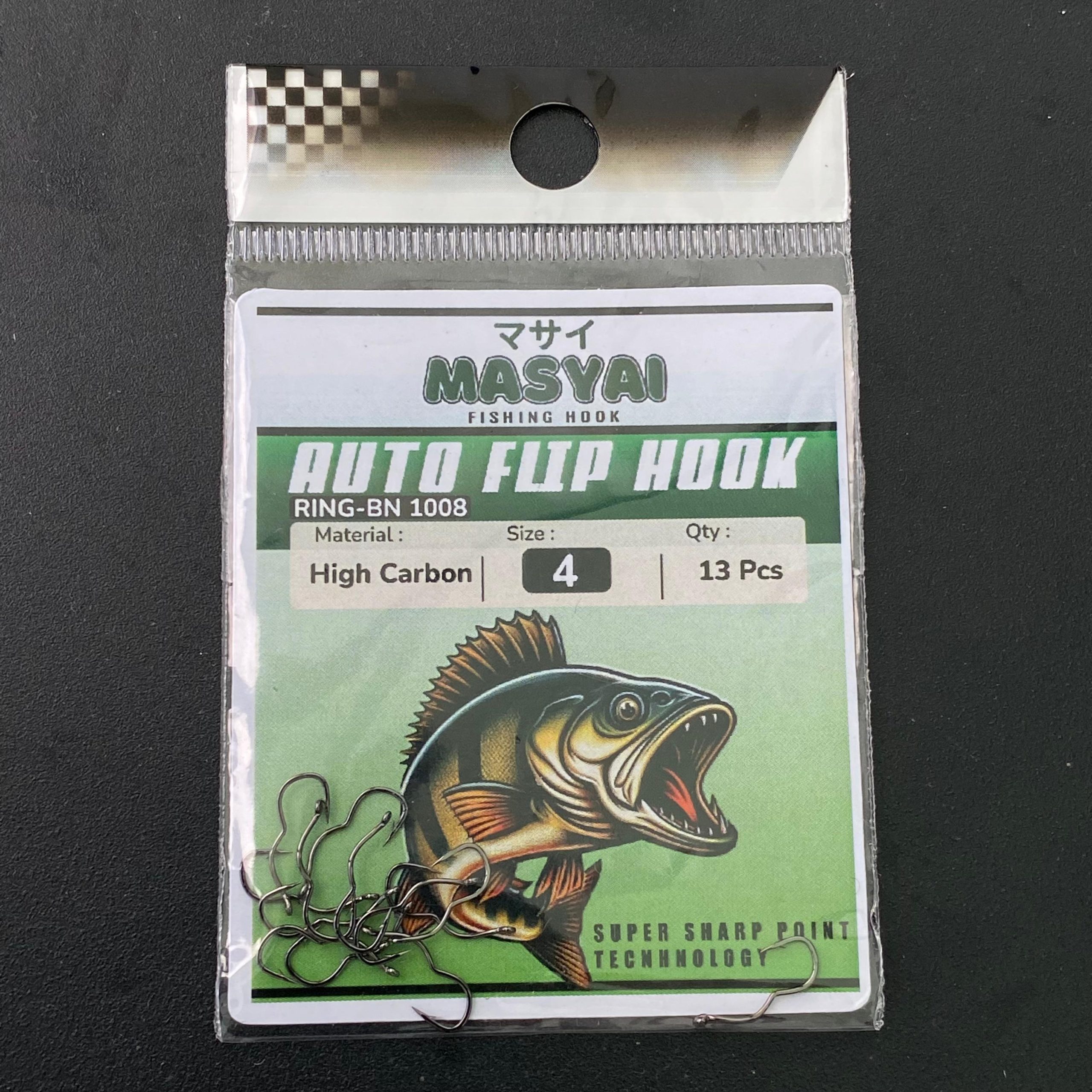 Kail Masyai Auto Flip Hook Untuk Pancing Mancing Ikan Mas Galatama Stainless Steel Anti Karat Boncos Moncel - Gambar 8