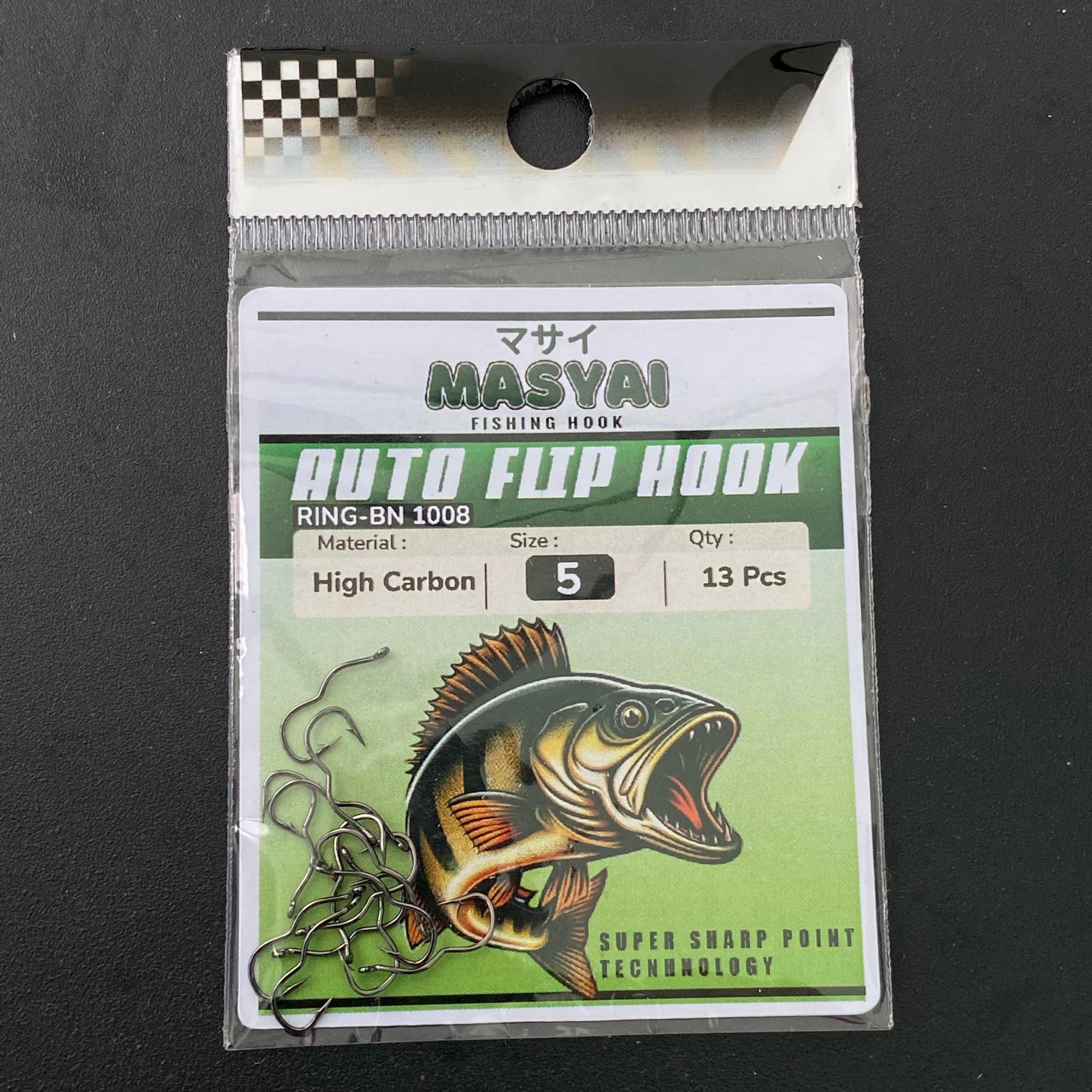 Kail Masyai Auto Flip Hook Untuk Pancing Mancing Ikan Mas Galatama Stainless Steel Anti Karat Boncos Moncel - Gambar 9