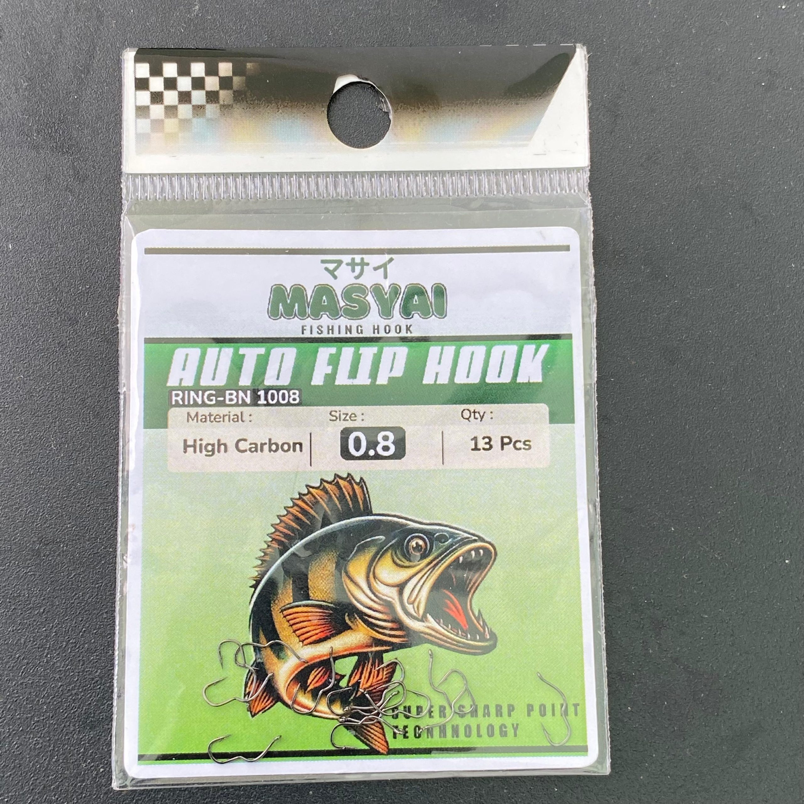 Kail Masyai Auto Flip Hook Untuk Pancing Mancing Ikan Mas Galatama Stainless Steel Anti Karat Boncos Moncel - Gambar 4