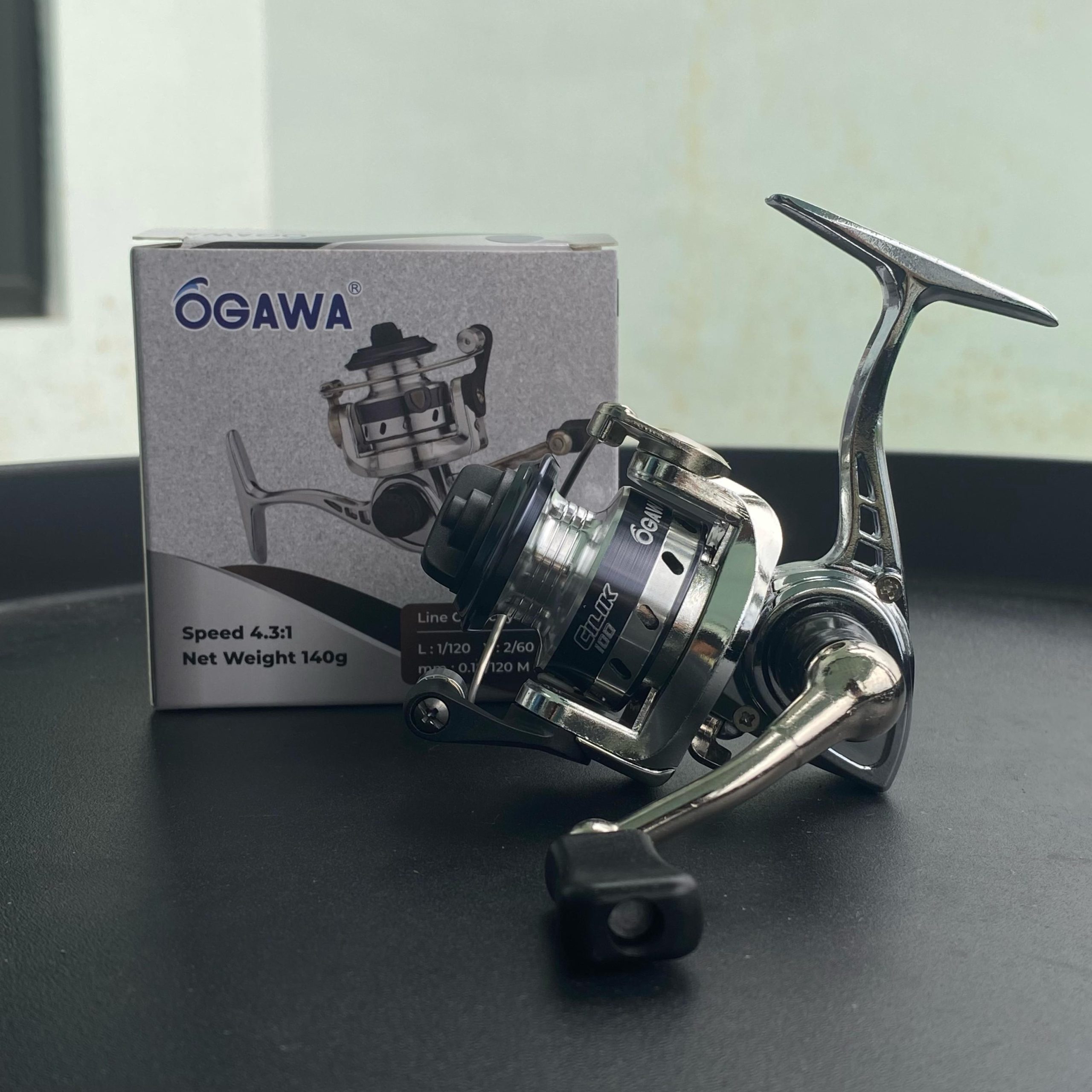 Reel Pancing Ogawa Cilik 100 Mini Reel Full Besi Kuat - Gambar 7